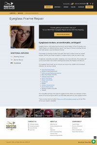 Fast-Fix Eyeglass Repair Page