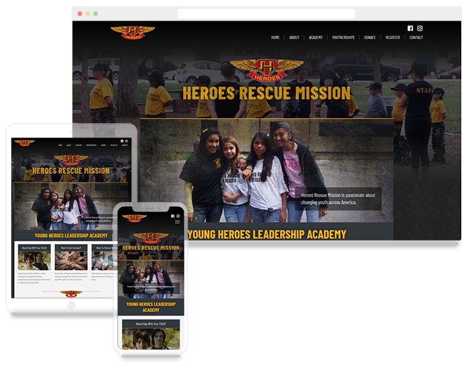 Heroes Rescue Mission Mockup