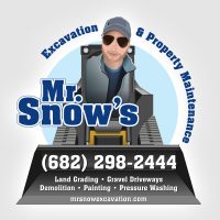Mr. Snow's Excavation Logo