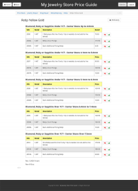 Ring repair service pricing page